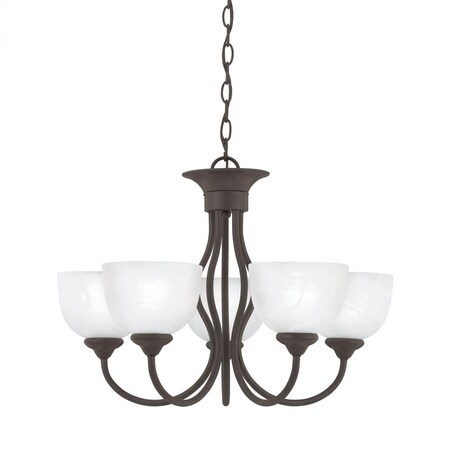 Thomas Tahoe 5-Light Chandelier in Painted Bronze SL801563